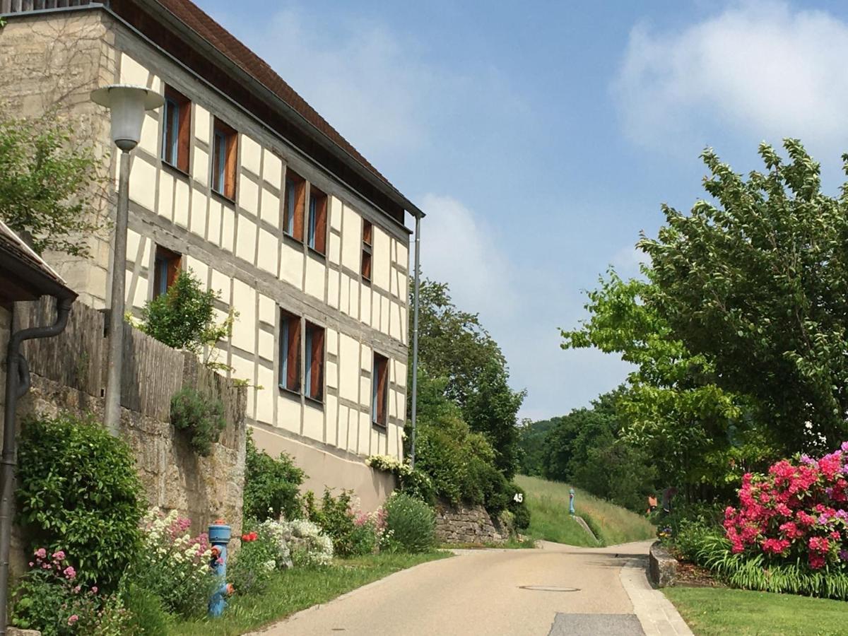 Rose Cottage Im Romantischen Taubertal Adelshofen  Zewnętrze zdjęcie